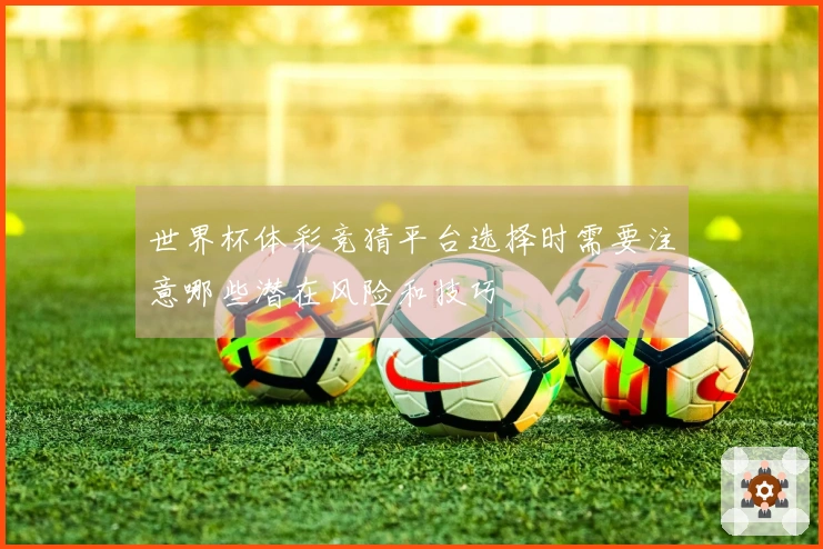 世界杯体彩竞猜平台选择时需要注意哪些潜在风险和技巧